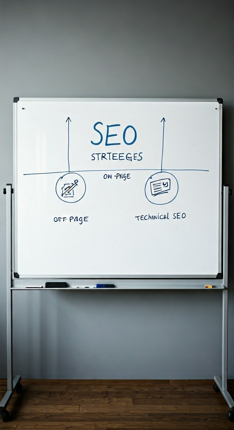 Infographic of SEO components