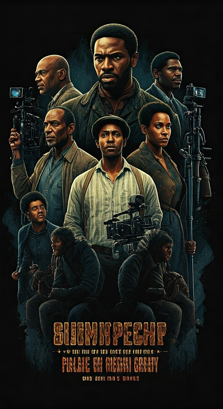 Diverse cast performing together