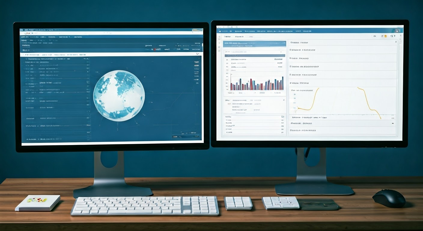 Essential SEO tools in a workspace