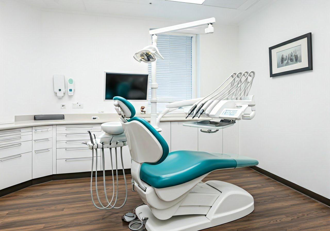 Modern dental treatment room