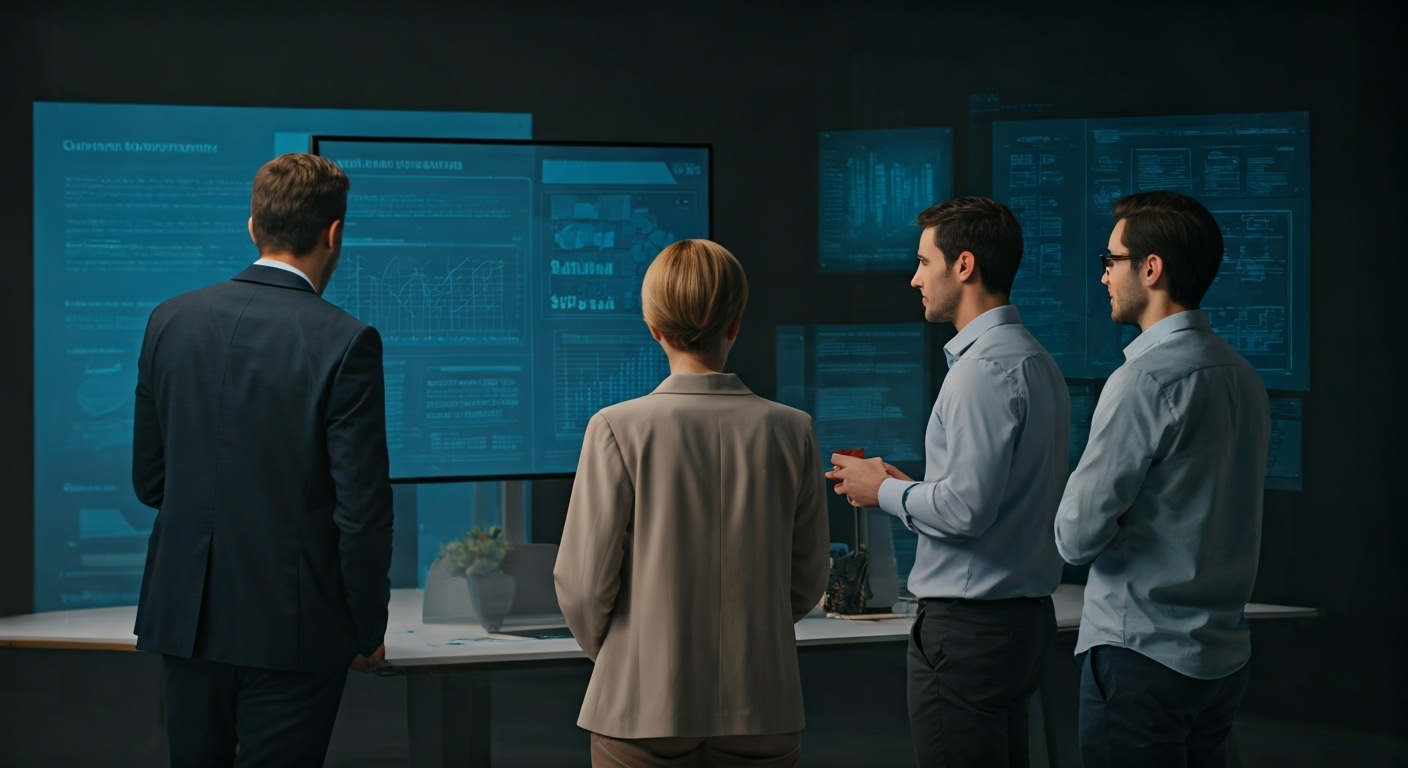 Marketers brainstorming content ideas