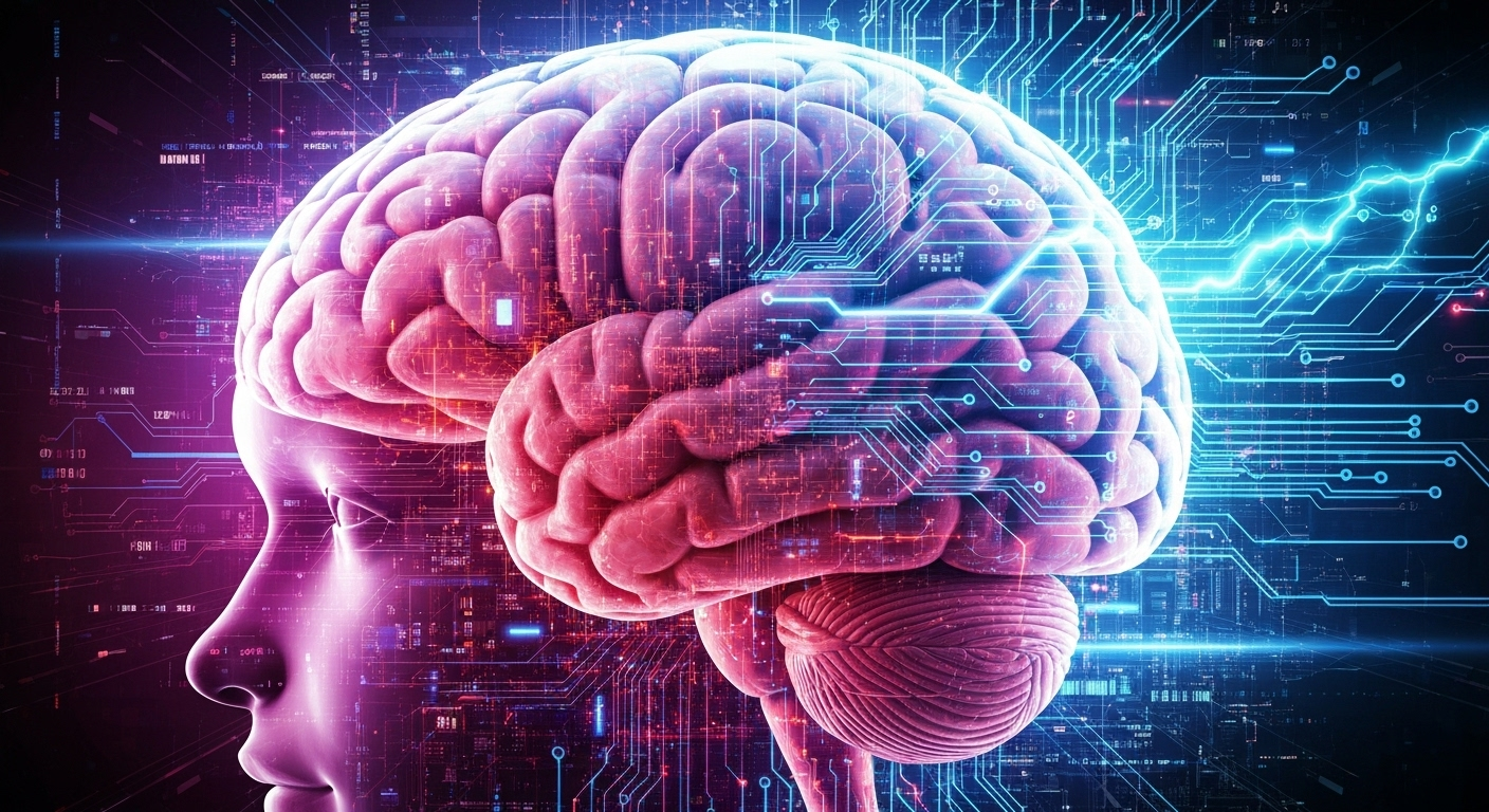 Brain blending with technology